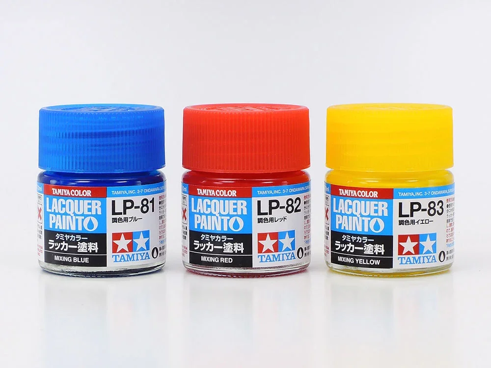 LP-81 Tamiya Lacquer Mixing Blue 10ml - Image 7
